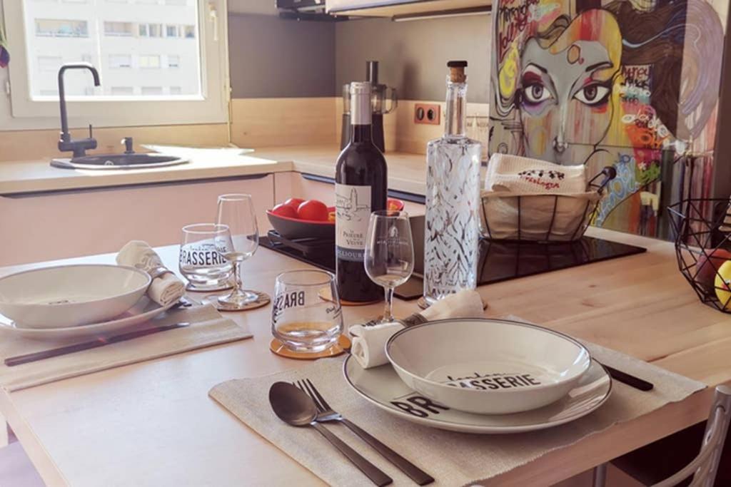 Appartement Premium, Proche Faculte & Centre Ville Ideal Digital Nomad Perpignan Exterior foto